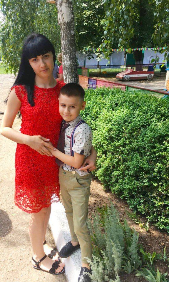 Ученик 2 А класса Ульянко Илья и его мама Лилия